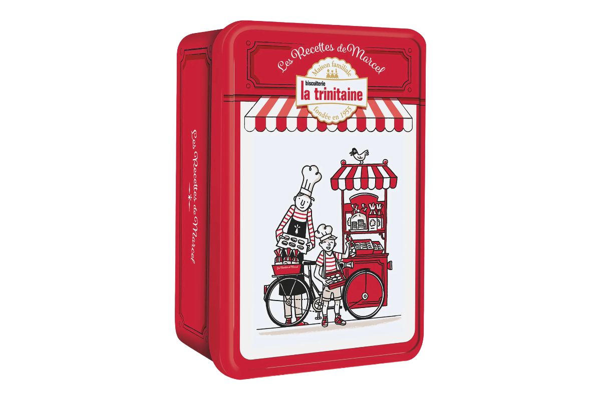 La Trinitaine Bicycle Tin Mixed Galettes  300g