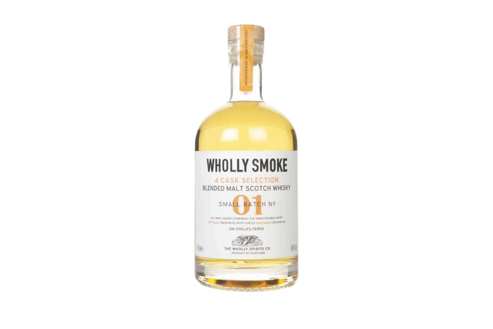 Wholly Smoke Blended Malt 46% 70cl