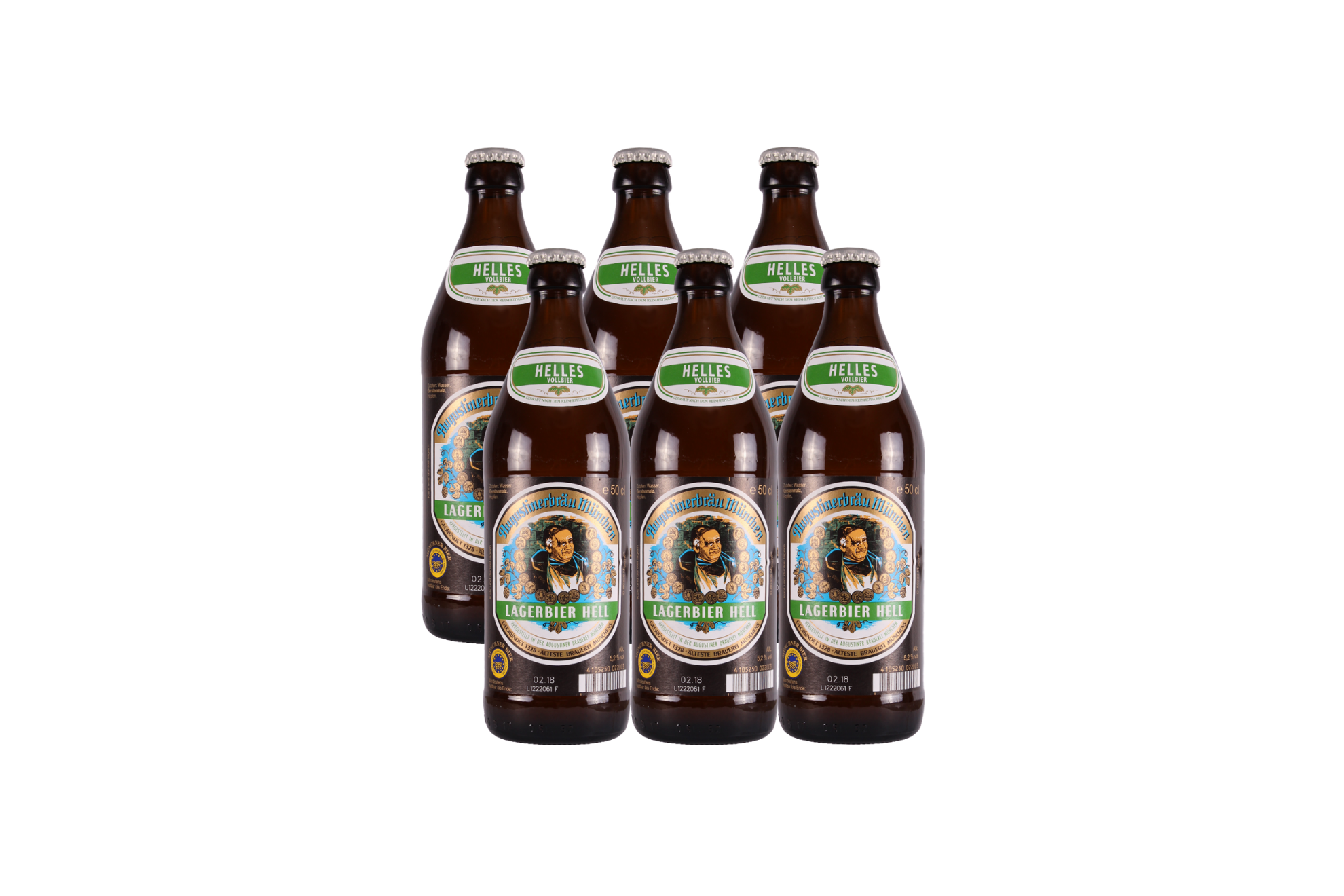 Augustiner Helles Lager 6x500ml Pack