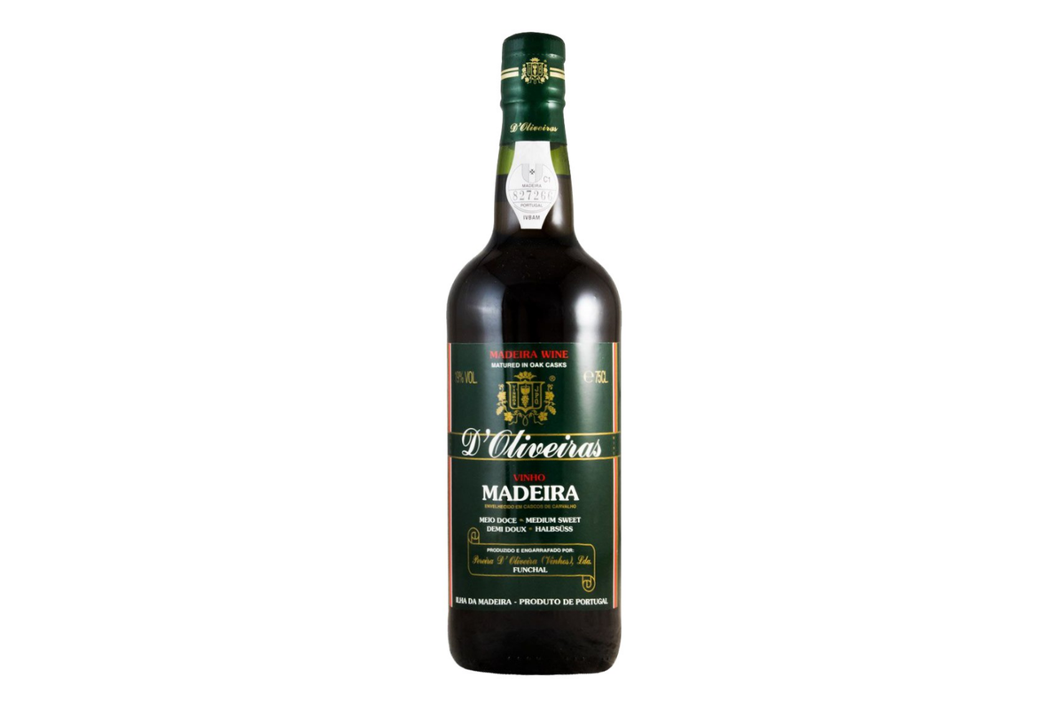 D&#39;Oliveiras 3 Year Old Medium-Sweet Madeira NV